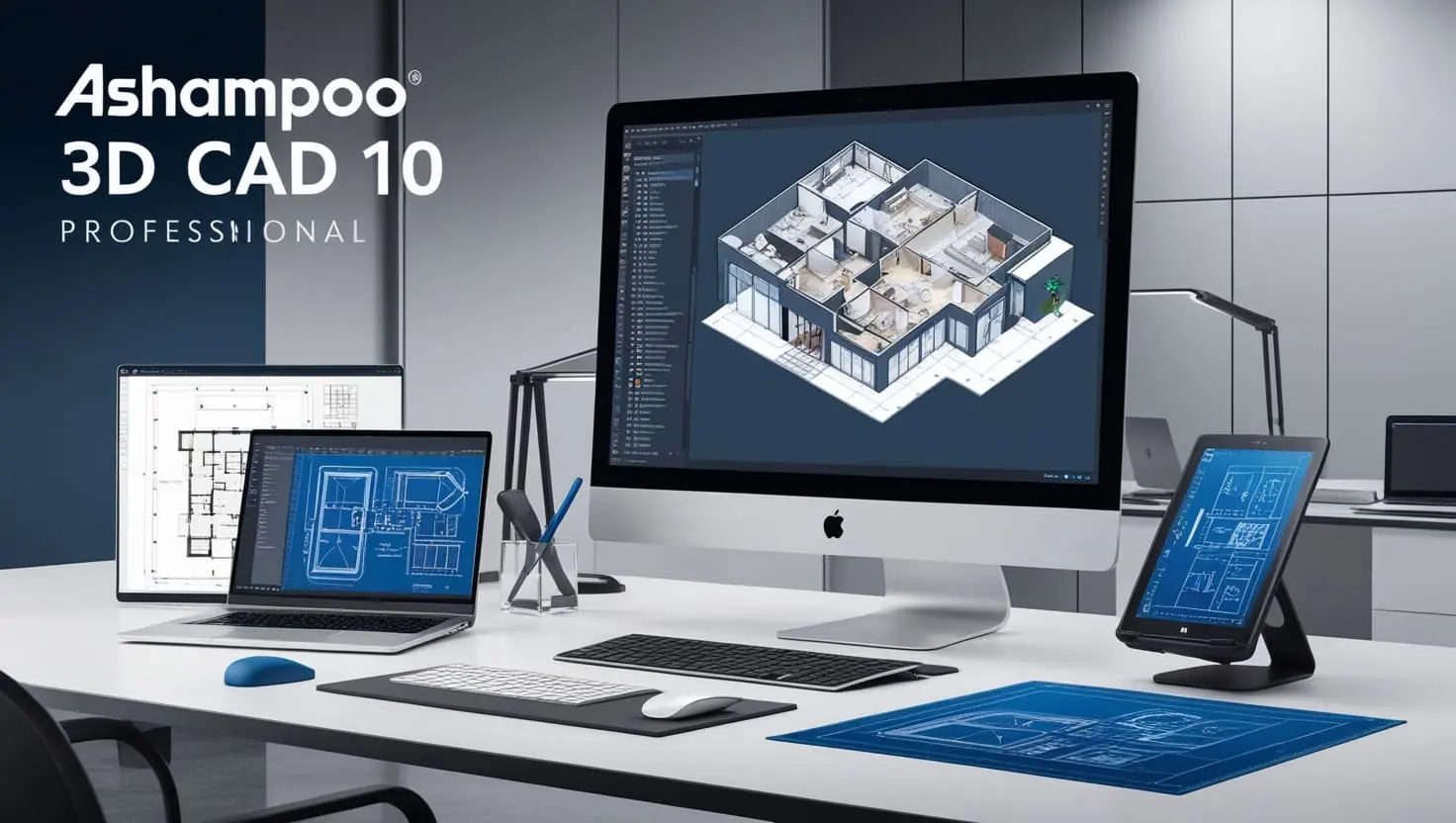 برنامج Ashampoo 3D CAD 10 Professional للتصميم المعماري ثلاثي الأبعاد: المميزات والفوائد 1 برنامج Ashampoo 3D CAD 10 Professional للتصميم المعماري ثلاثي الأبعاد