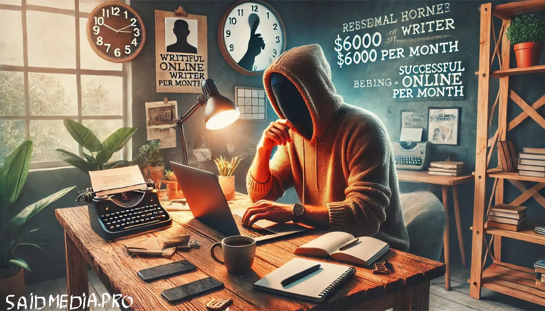 الربح من الكتابة على الانترنت 6000$ شهريًا قصتي ككاتب مجهول - سعيد ميديا Said Media