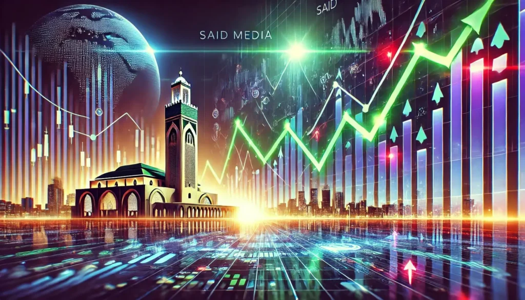 بورصة الدار البيضاء تفتتح التداولات بارتفاع ملحوظ لمؤشر مازي - said media سعيد ميديا أخبار البورصة