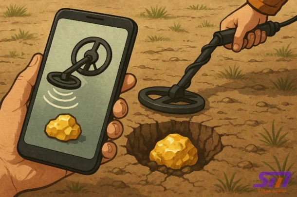 تحميل تطبيق البحث عن الذهب لهواتف أندرويد وآيفون