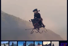 دراجة Volonaut Airbike هوائية طائرة بسرعة 200 كم/ساعة شبيهة بمركبات "ستار وورز" تظهر لأول مرة!