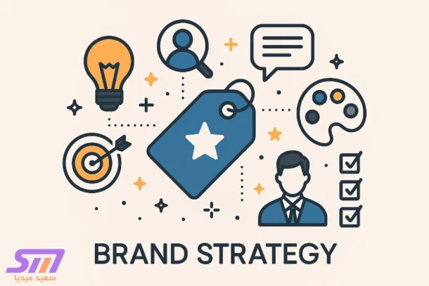 ما هي استراتيجية العلامة التجارية ؟ Brand Strategy 2025 said media سعيد ميديا