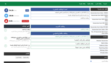 تحميل قالب بلوجر injob للوظائف معرب ومطور من قبل سعيد ميديا حصرياً
