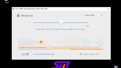 💻 حل مشكلة إضاءة الحاسوب التي تؤذي العين دليلك الشامل لبرنامج F.lux على ويندوز