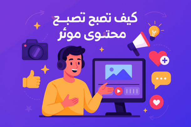 كيف تصبح صانع محتوى مؤثر ؟ خطوات عملية لبناء حضور رقمي يلهم جمهورك