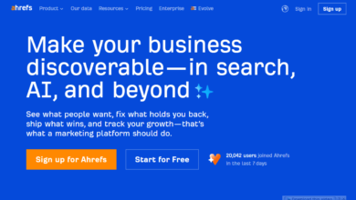 شرح Ahrefs دليلك لاستخدام أداة تحليل السيو الأقوى في العالم