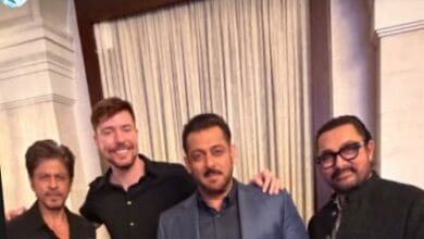 مستر بيست وشاروخان وسلمان خان وعامر خان يلتقون في «Joy Forum 2025» بالرياض - لحظة تاريخية تهزّ الإنترنت