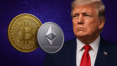دونالد ترامب العملات المشفرة تُخفّف الضغط عن الدولار وواشنطن في سباق على لقب «عاصمة الكريبتو»