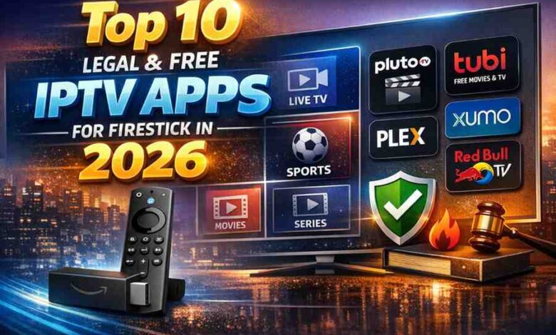 Top 10 Legal & Free IPTV Apps for Firestick in 2026 – Best Free Live TV Streaming