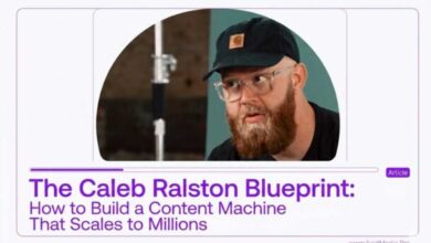 The Caleb Ralston Blueprint How to Build a Content Machine That Scales to Millions