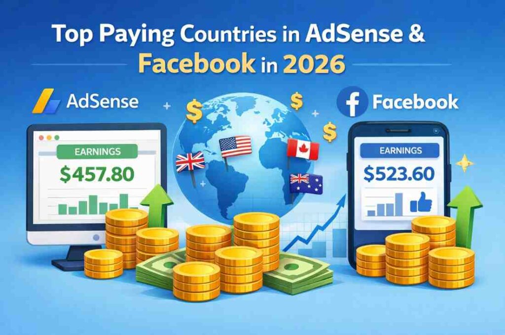 The Higher Paid Countries on Google AdSense and Facebook in 2026 8 The Higher Paid Countries on Google AdSense and Facebook in 2026